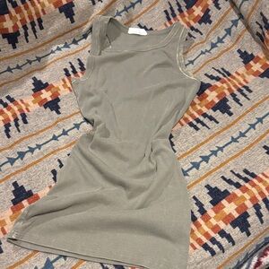 Double Zero Olive Mini Dress